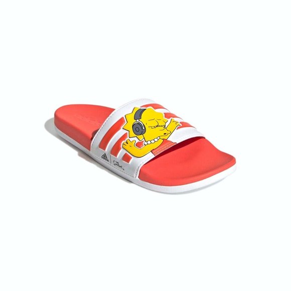 Adidas Adilette Comfort The Simpsons Women Athletic Slide Casual Slippers #251 - Picture 3 of 6